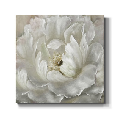 Perfect Peony - Wrapped Canvas Print