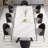 102'' Extendable Dining Table Set With Sintered Stone Dining Table And 8 Faux Leather Dining Chairs-115160306-115160304