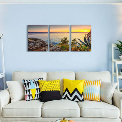 3 Piece Wrapped Canvas Print