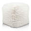Pouf carré de 20 po de largeur