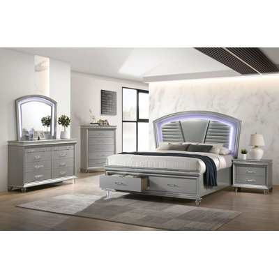 Belliveau 37.5'' W 5 - Drawer Dresser
