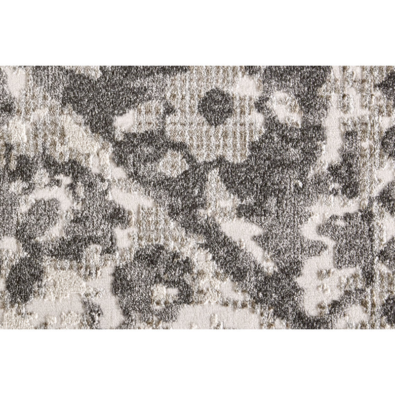 Tapis charbon/ivoire Costigan, Rectangle 10 pi 2 po x 13 pi 9 po