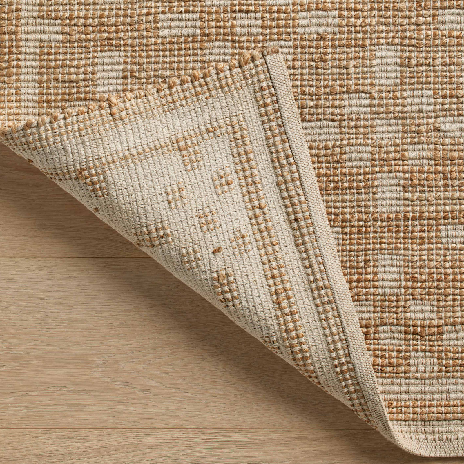 Chris Loves Julia x Loloi Judy Natural Ivory Rug, Rectangle 2'3" x 3'9"