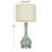 Bungalow Rose Glass Table Lamp