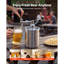 Mini baril 64 oz, système de robinet presseur Growler, ensemble de bière en acier inoxydable 304, avec régulateur de Co2, robinet à fermeture automatique, garde frais et gazéification pour la bière maison, artisanale et de bière pression