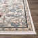 Tapis oriental ivoire / bleu Josepha