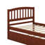 Twin Size Platform Bed Wood Bed With Trundle-211628363