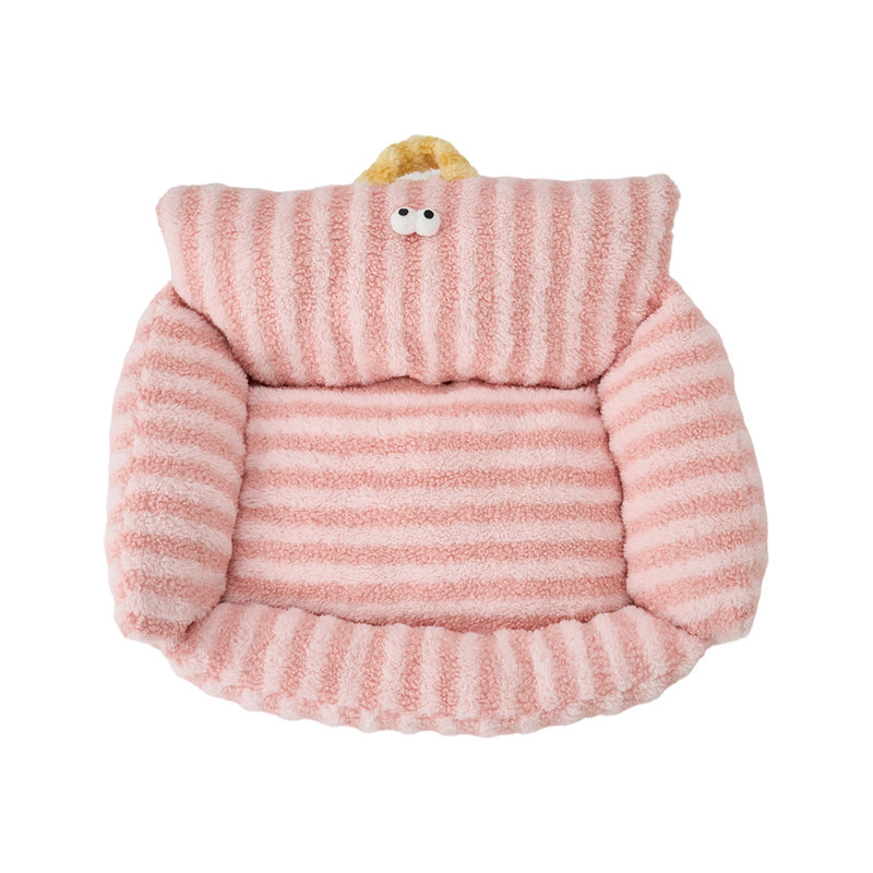 Fleece Pet Bed, Pink