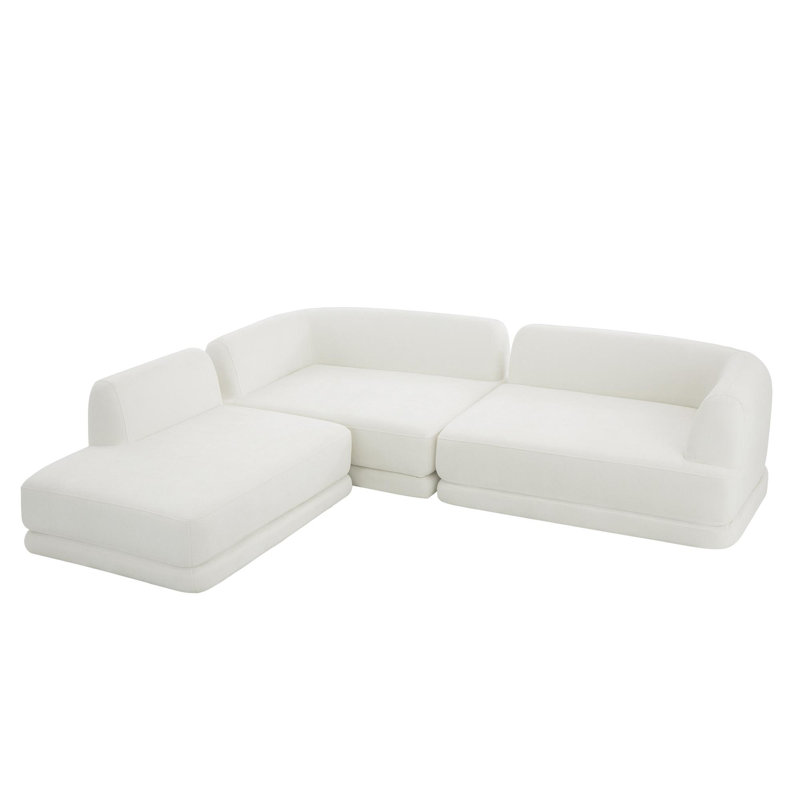 Canapé modulaire compressé, Beige