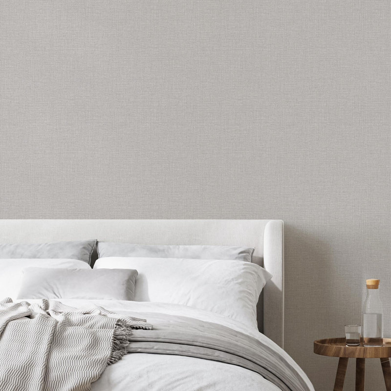 Boutique Breeze Texture Shimmer Wallpaper, Ivory