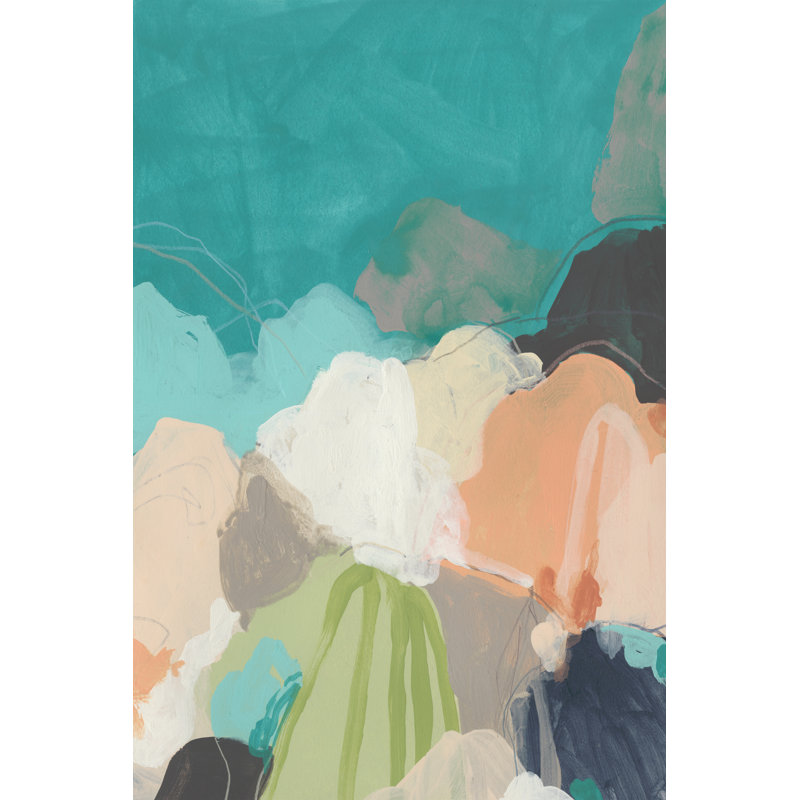Quirkscape II 1 Piece Wrapped Canvas Painting, 122cm H x 81cm W