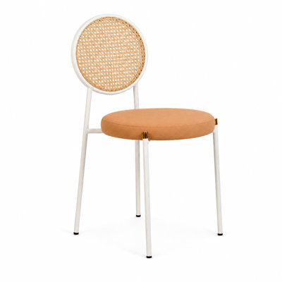 Chaise de salle à manger en rotin Charlotta