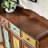 American Vintage Shoe Cabinet Side Cabinet Storage 18 Pair Shoe Storage Cabinet