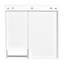 Armoire à pharmacie murale l 29,5 "x P 7" avec support et tablette réglable-1860131774