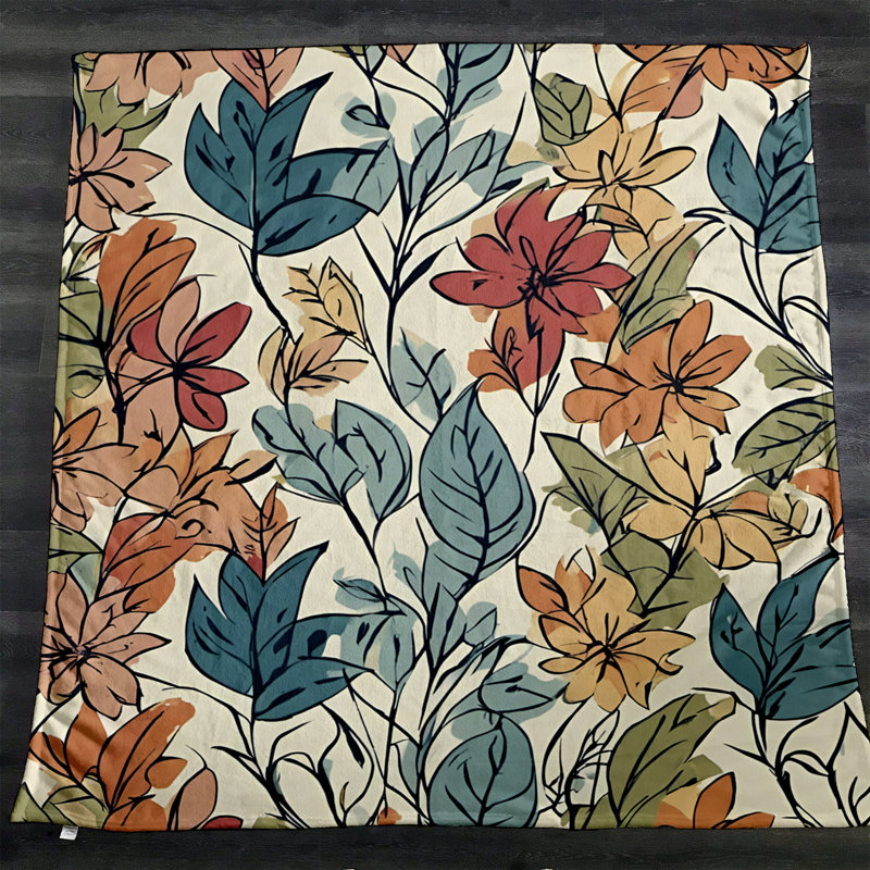 Throw Blanket, 51" W x 60" L