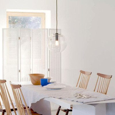 Medau 1 - Light Black Single Pendant