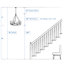 Luminaire suspendu sphère 1 lumière Chris-32041663-50178765