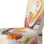Chaises d'appoint rembourrées, chaise d'appoint jaune Warm Minimalist Waves