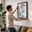 Wolf In Colour Burst Modern - Print-136697019-136697016