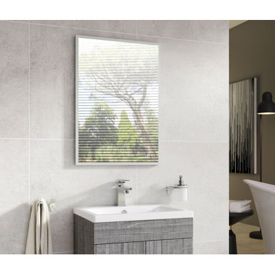 Metal Flat Wall Mirror
