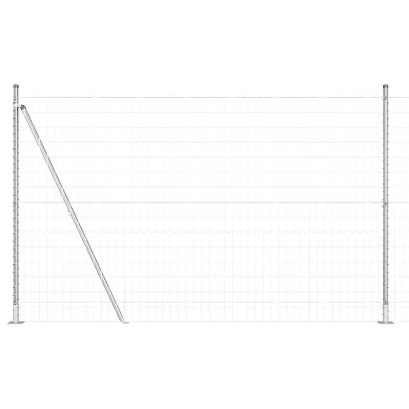 Euro Fence Grey Steel, 150cm H x 1000cm W