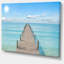 Jetée Infinite to the Sea - art mural photo en métal paysage marin-47772578-37372686