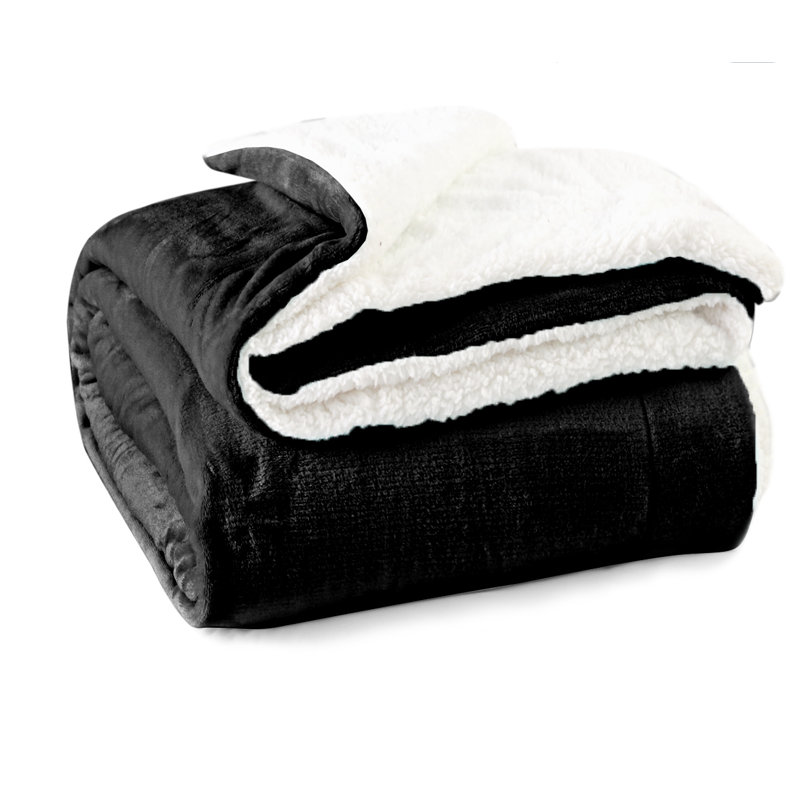 Emporia Plain Weave / Muslin Throw Blanket, 200cm W x 240cm L, Grey