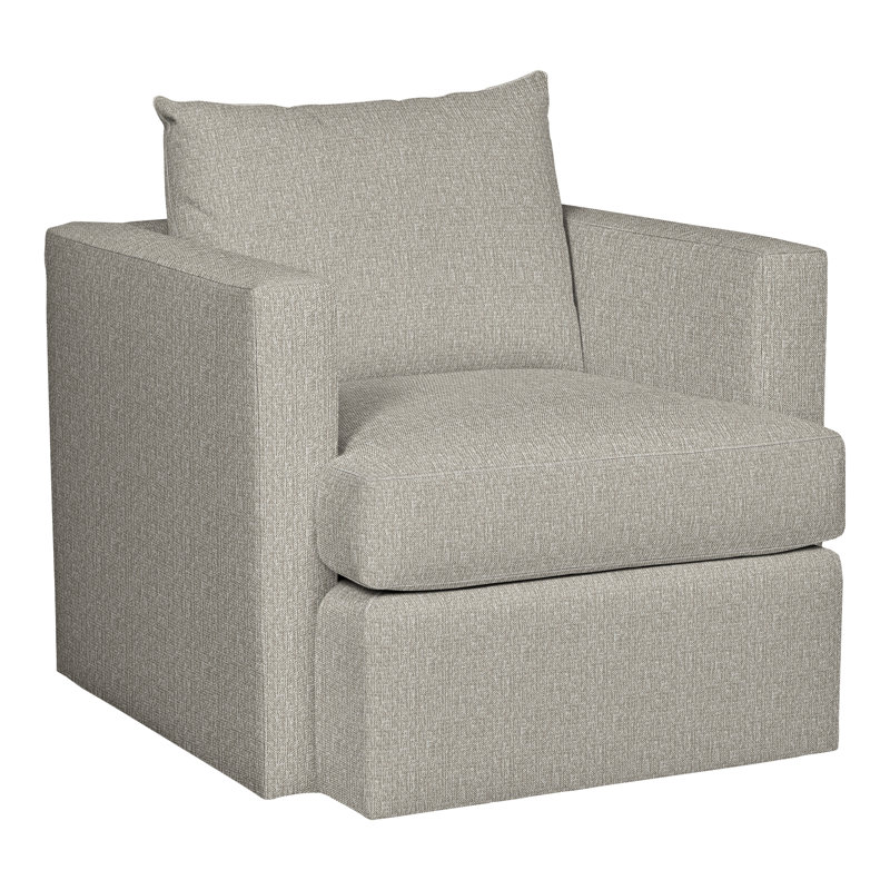 American Bungalow 33.5" Emory Chair, Tarbee Pebble Polyester Blend