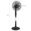 HOMCOM 135 Pedestal/Standing Fan Fan