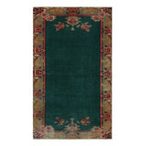 One-of-a-Kind 3'8" X 6' Hand Knotted Area Rug