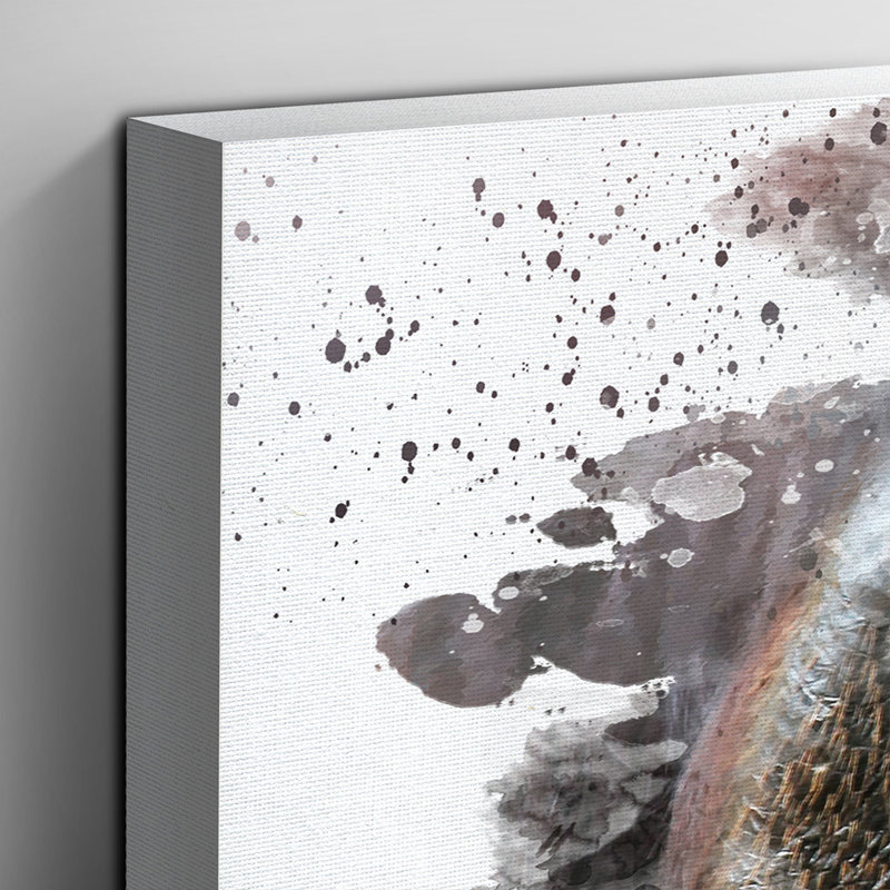 Orangutan Monkey - Wall Art, 35cm H x 50cm W, Wrapped Canvas