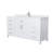 Beckett 66" Freestanding Single Bathroom Vanity with Cultured Marble Top-52605378-52605381-61131908