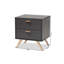 Table de chevet 2 tiroirs Caden Sheldon