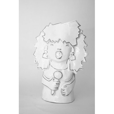 Vase de table en céramique fait à la main Tina par Hazy Mae