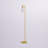 Wadlington 62.75" H Gold Arched Floor Lamp -999169863