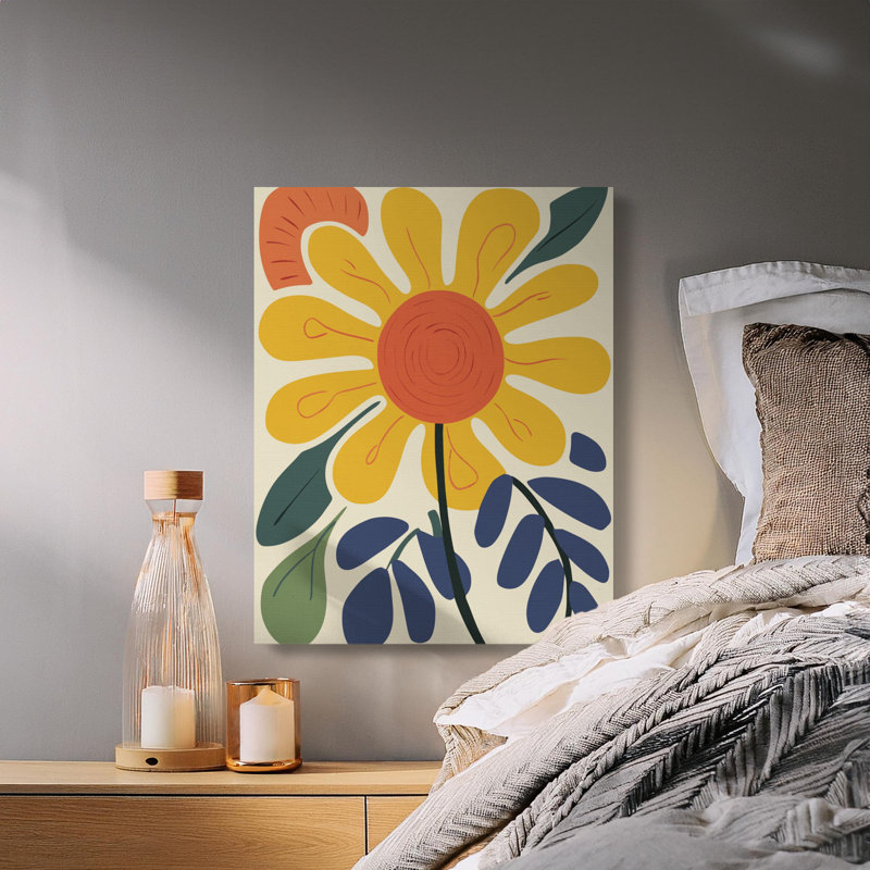 Fetzer 1 Piece Wrapped Canvas Wall Art Set, 24x30