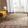Beausejour Viscose Ikat Rug in Brown/Gray