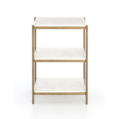 Table de bout avec rangement Castino Aurelia