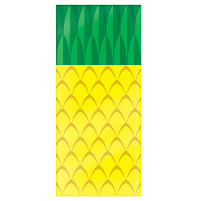 Sacs de violoncelle ananas - 4 po x 9 po x 2 po - paquet de 12