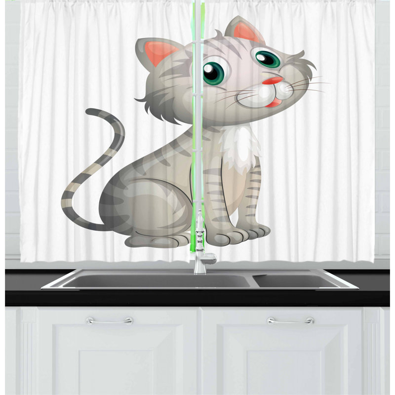 Tailored Kitchen Curtain