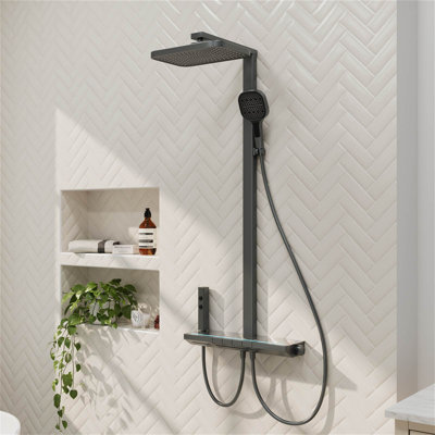 Luxury Complete Shower System With Rough-in Valve