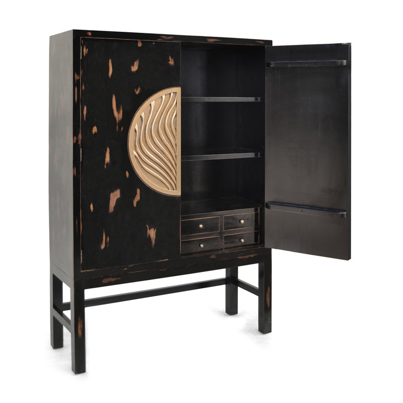 Alaine 120cm Solid Wood Sideboard