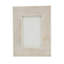 Luxe Cross Hatch Bone + Wood Photo Frame-109362745