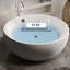 Baignoire double autoportante 53,15 po
