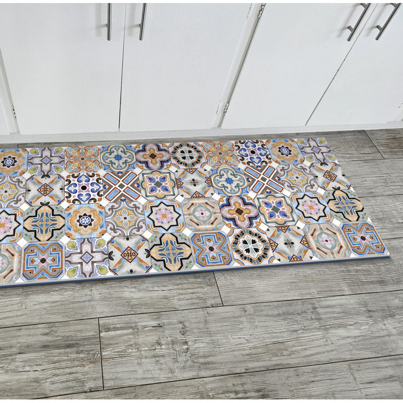 Porto Cushioned Kitchen Mat, Rectangle 3' x 5'