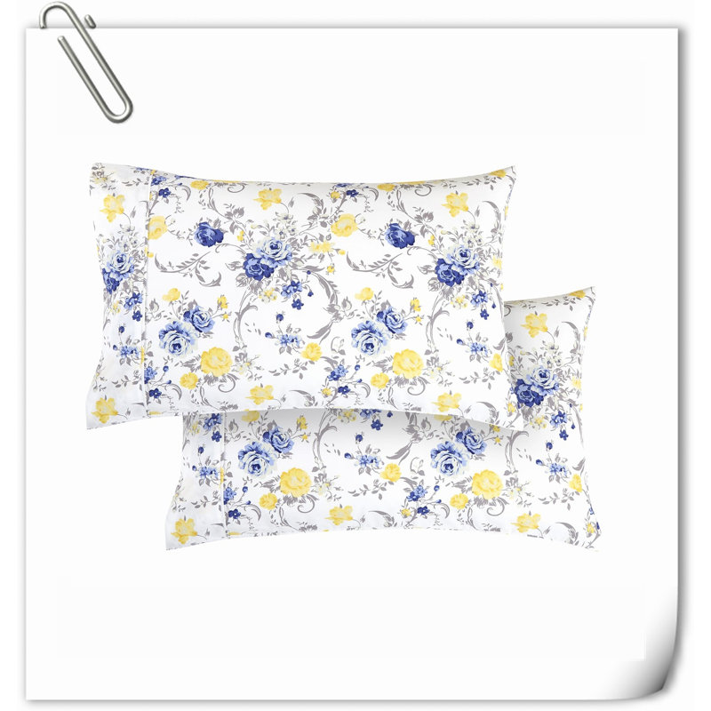 Quilts Machine Woven Quilt, Cream/Navy Floral