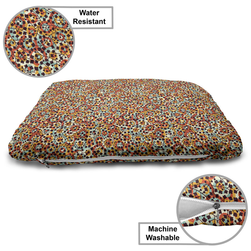 Multicolore, lit pour animal de compagnie Ambesonne