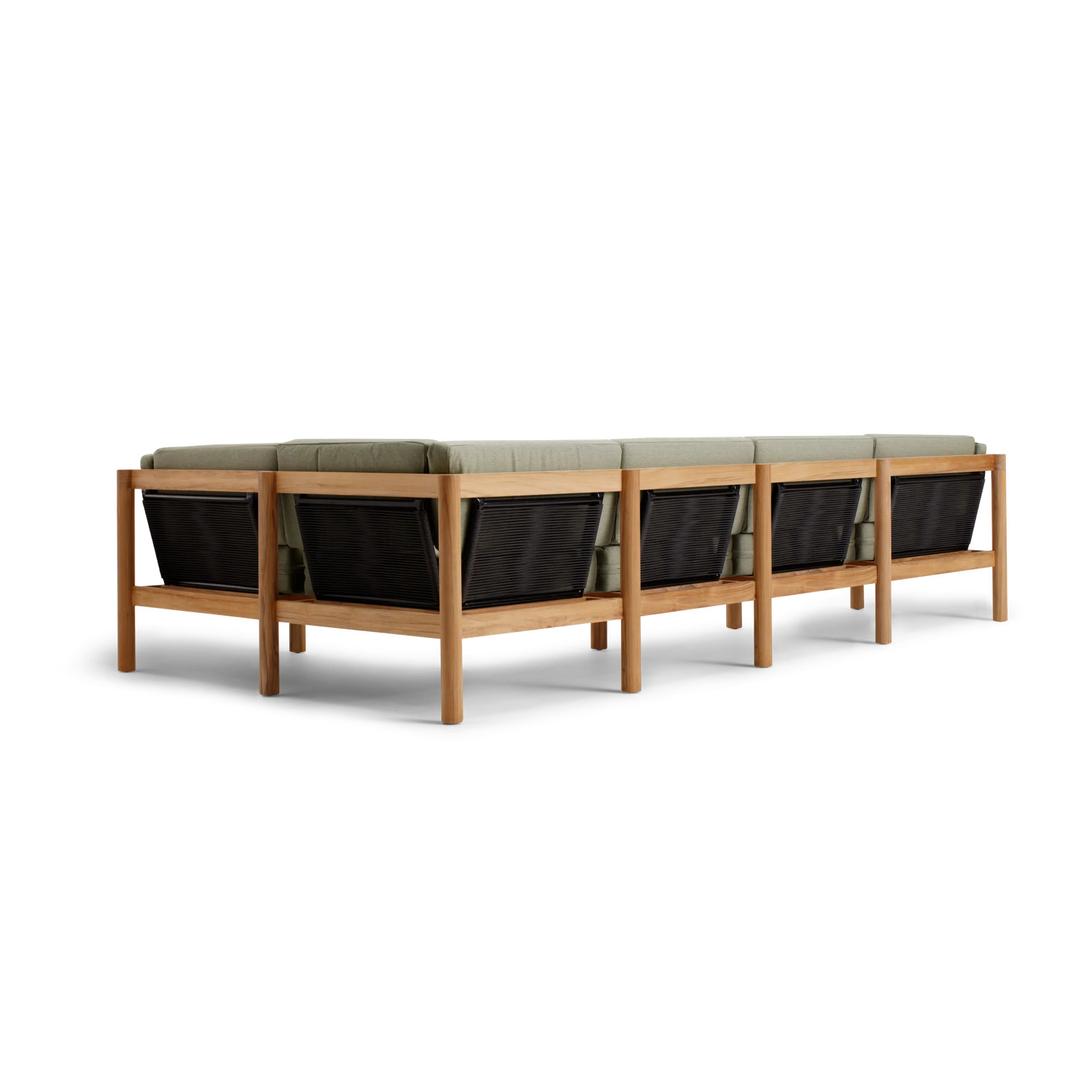 Haven 116" Sunbrella® Patio Sectional, Sunbrella Leaf
