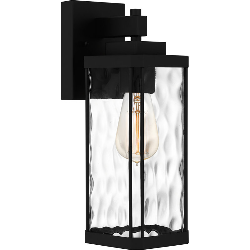 Steel Wall Light, 14.25" H x 5" W x 6.5" D