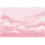 Papier peint rose avec nuages et aquarelle-1355349065-1355349069